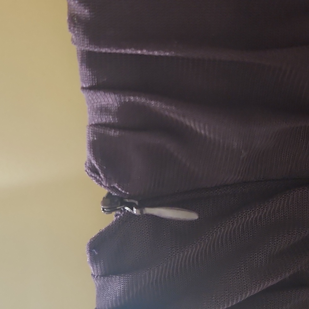 London Times Purple Tie-Strap Midi Dress - Picture 6 of 11
